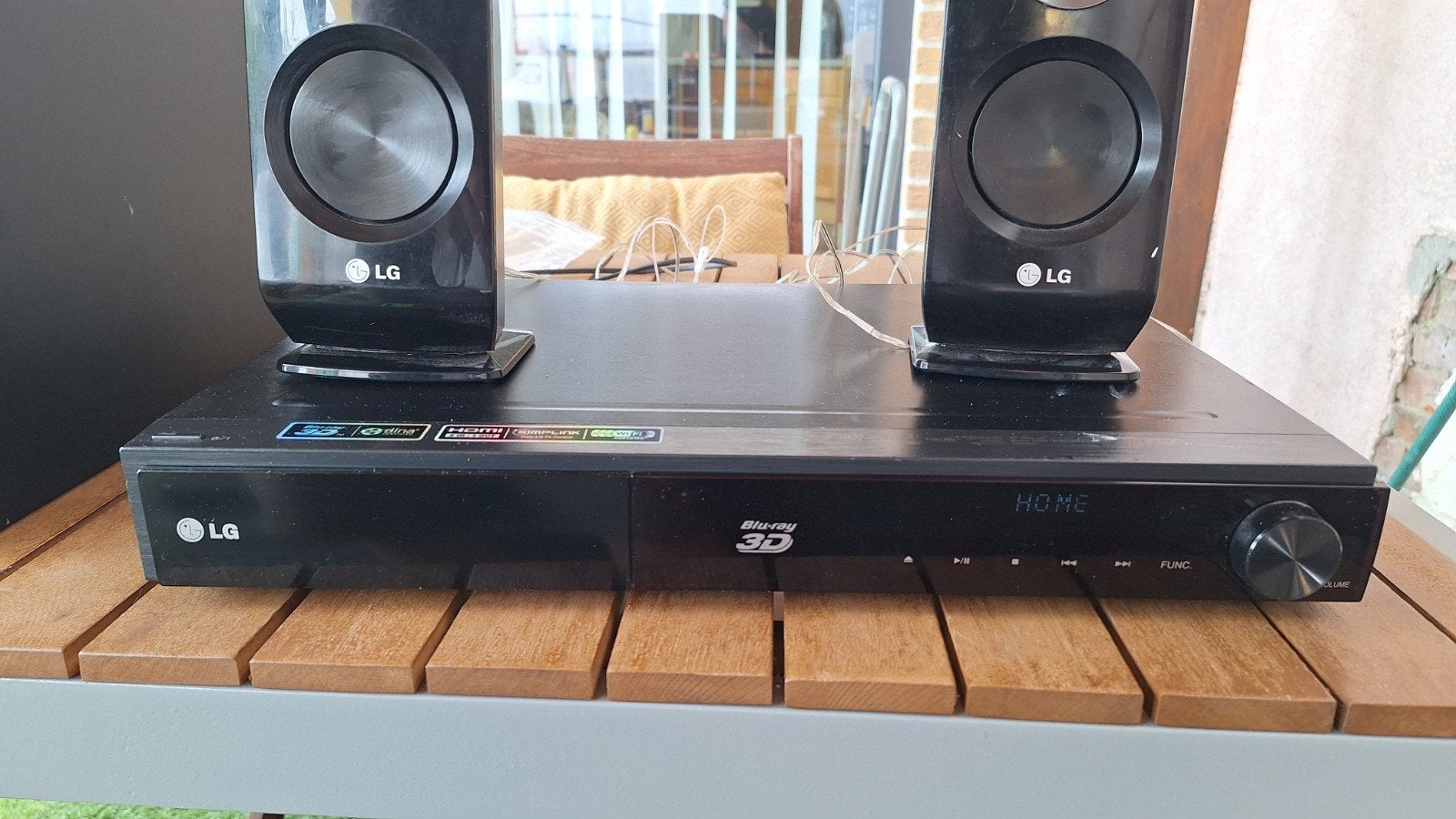 LG Home Cinema 2.1   Blueray/DVD, Overige merken, Gebruikt, 2.1-systeem, Blu-ray-speler