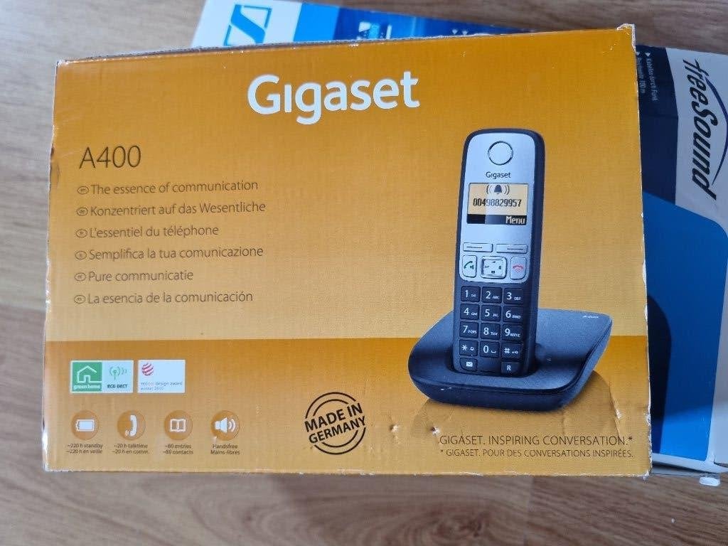 Draagbare telefoon GIGASET A400 te KOOP, Ophalen, Zo goed als nieuw, 1 handset