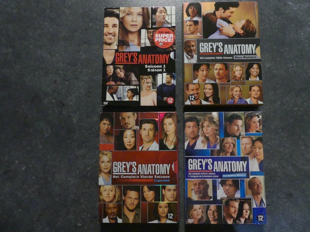 Lot Dvd-boxen van ‘Grey’s Anatomy’, Ophalen of Verzenden, Zo goed als nieuw, Drama