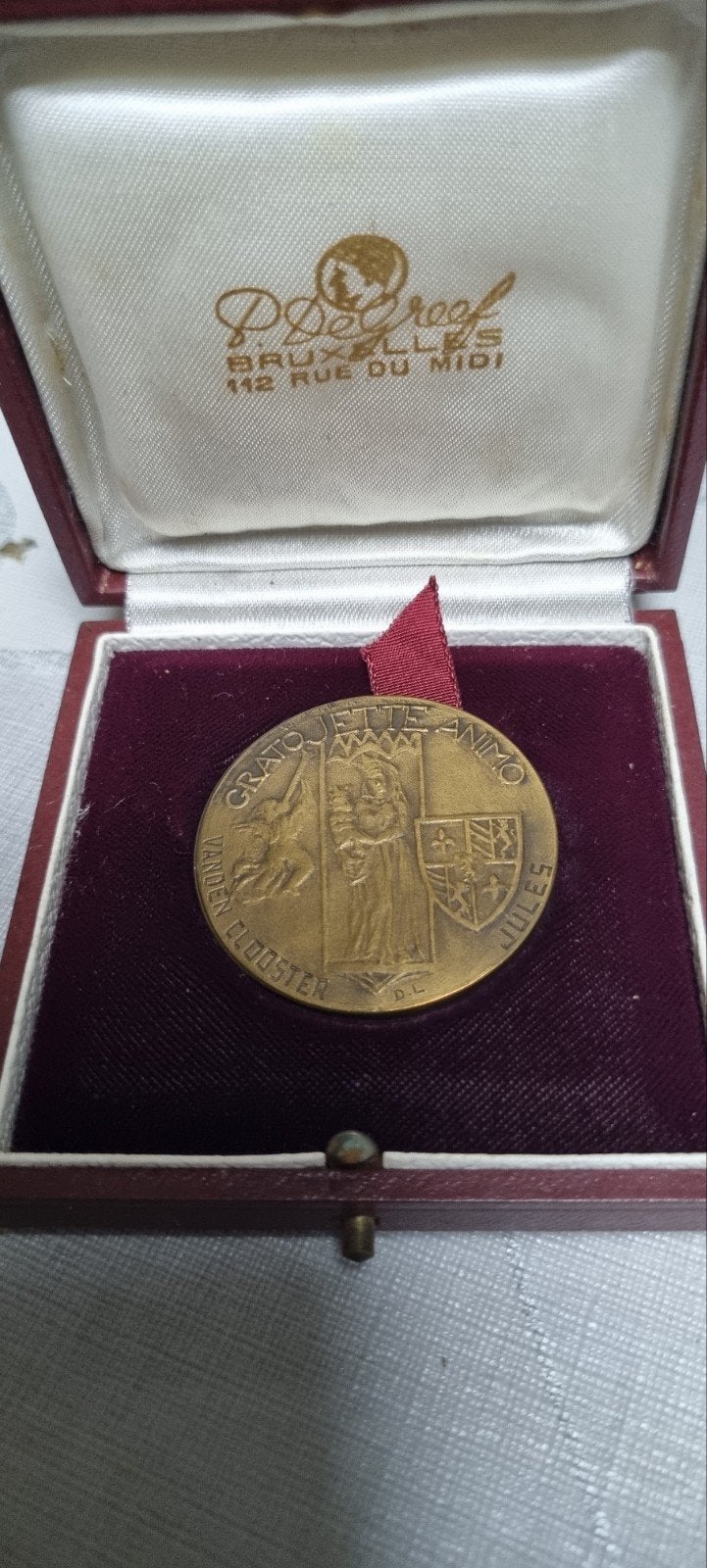 Medaille..., Ophalen of Verzenden