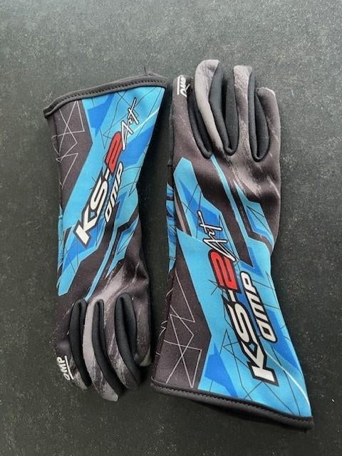 OMP KS-2 ART KART handschoenen jeugd, Ophalen of Verzenden, Gebruikt, Helm of Handschoenen