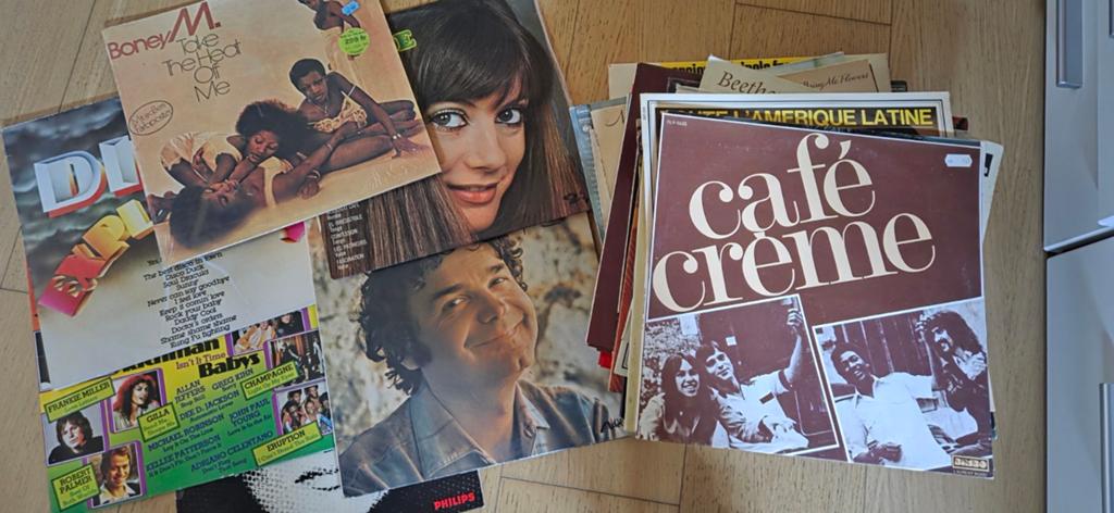 Lot de 40 anciens vinyles (disney, enfant, anglais,), Cd's en Dvd's, Vinyl | Klassiek, Ophalen