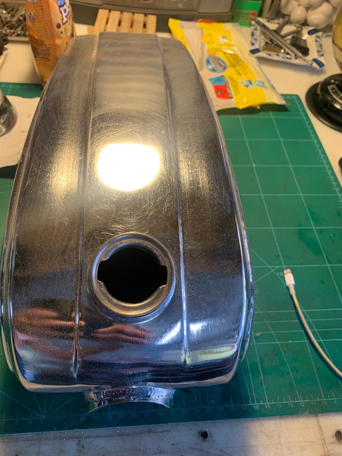 Benzinetank Hercules, Ophalen of Verzenden, Gebruikt, Tank