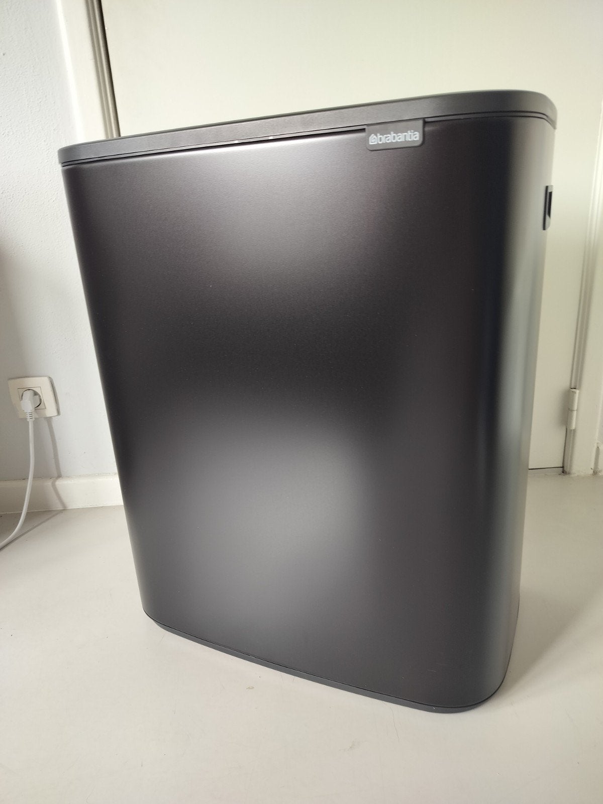 Brabantia Touch mat zwart 2x30 liter (NIEUW!), 50 – 75, Nieuw, 40 liter of meer, Ophalen of Verzenden