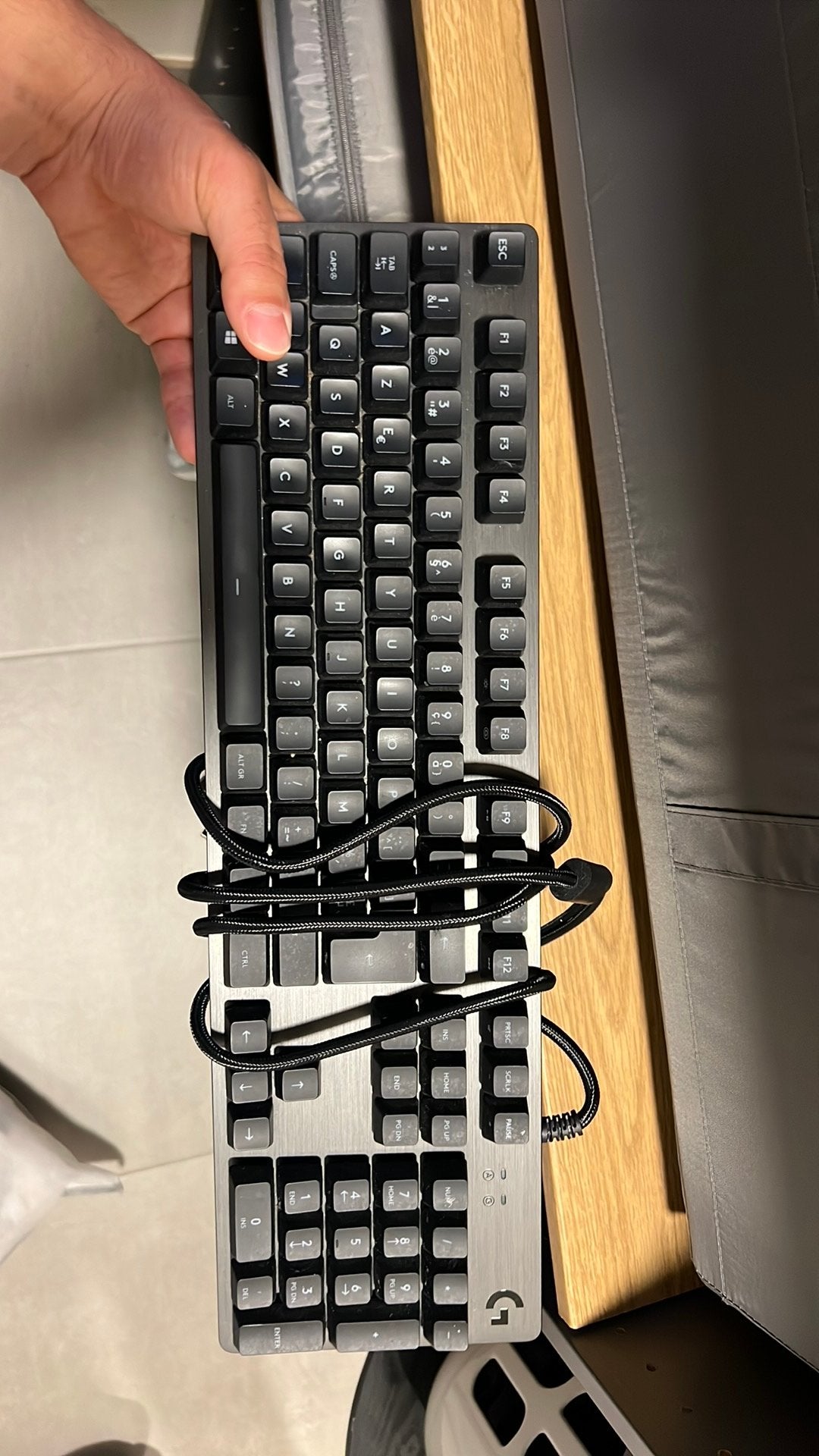 Logitech G413 Carbon game keyboard, Computers en Software, Toetsenborden, Ophalen, Zo goed als nieuw