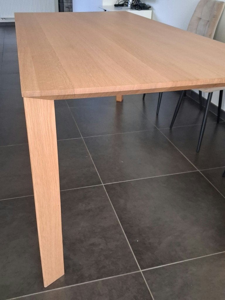 Massief eiken tafel Minimo Aro, Ophalen