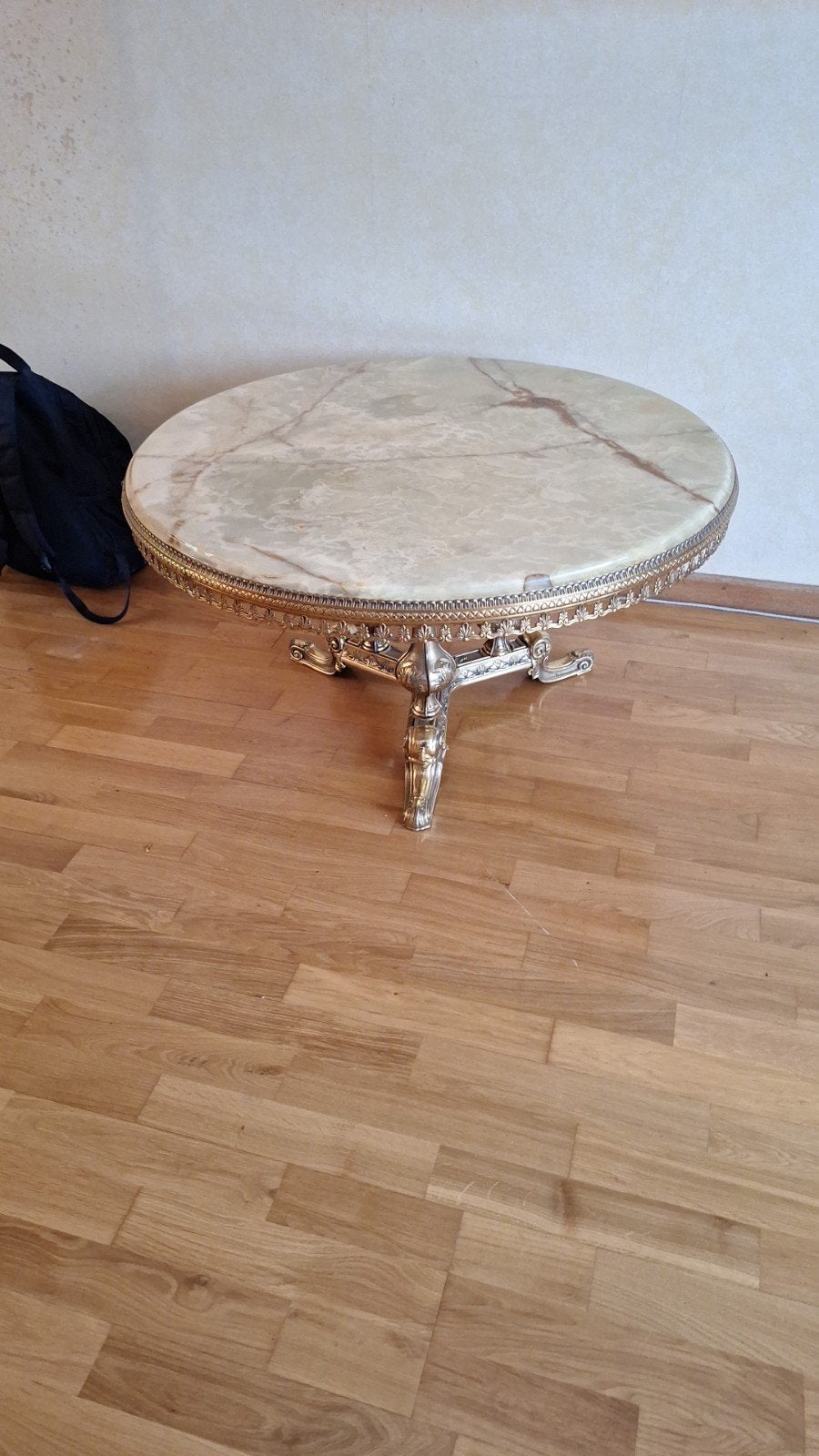 table basse ronde vintage, Enlèvement