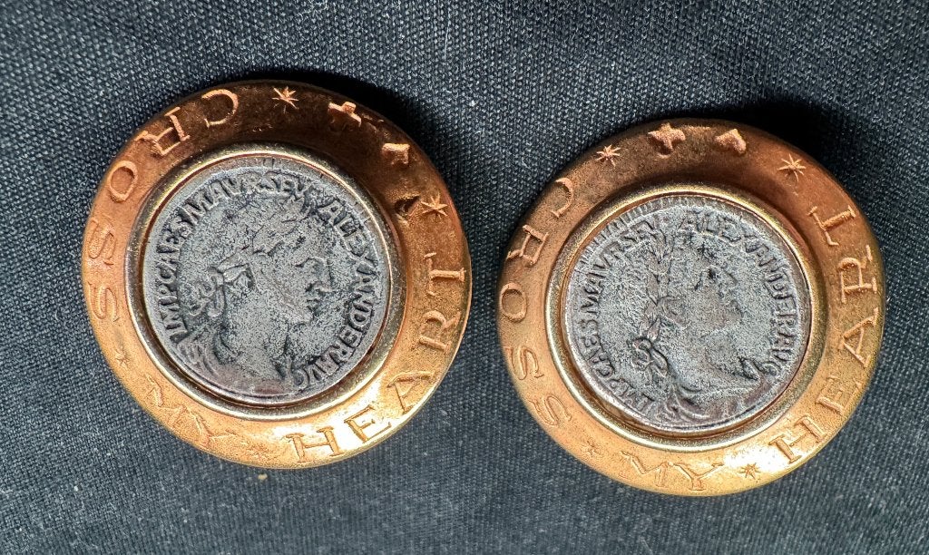 Boucles d'Oreilles en Clip Dyrberg Kern, Enlèvement ou Envoi, Autres matériaux, Boucles d'oreilles