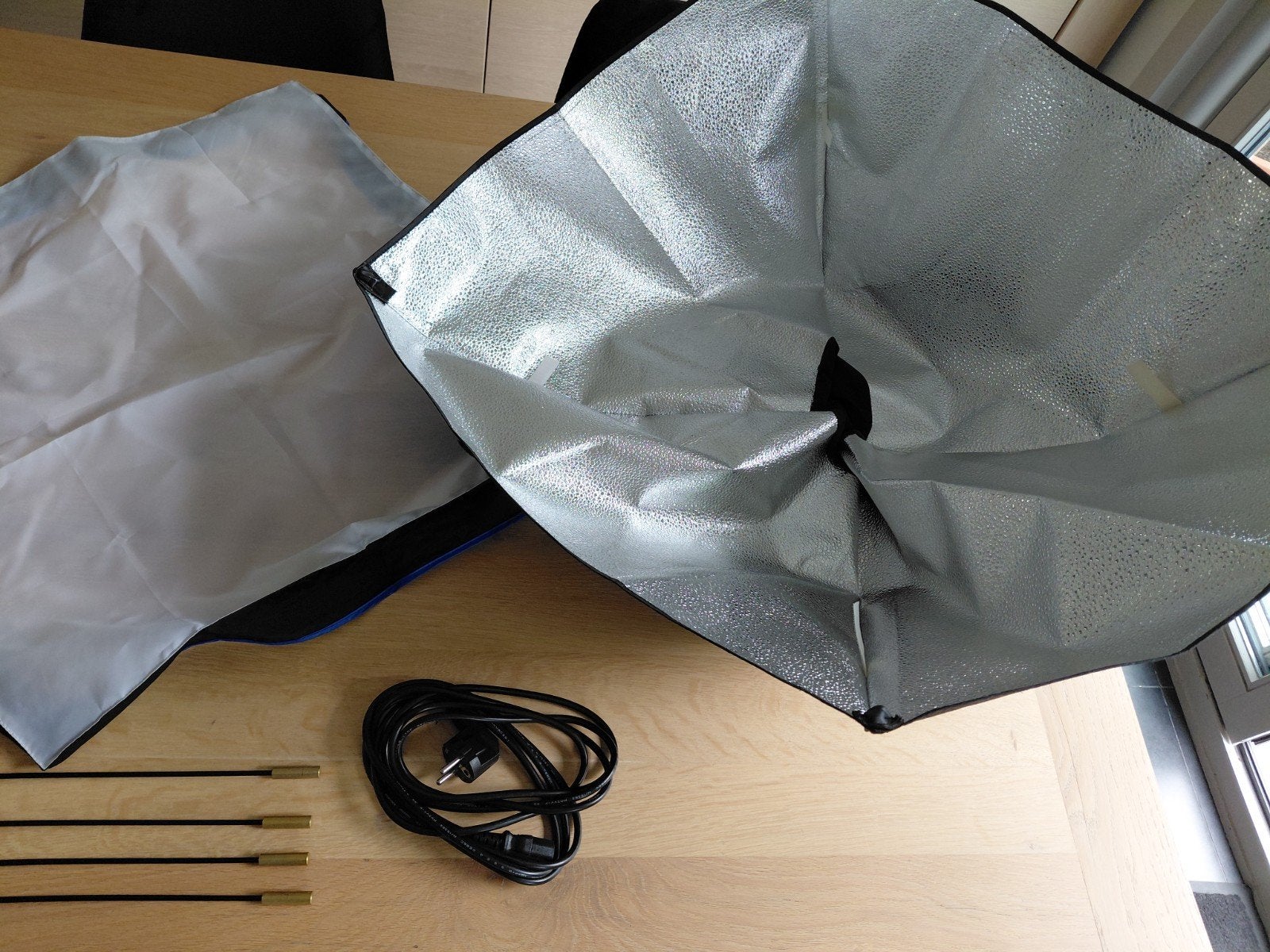 Tristar Continu-Studiolamp met Softbox (Quartz Light), Ophalen