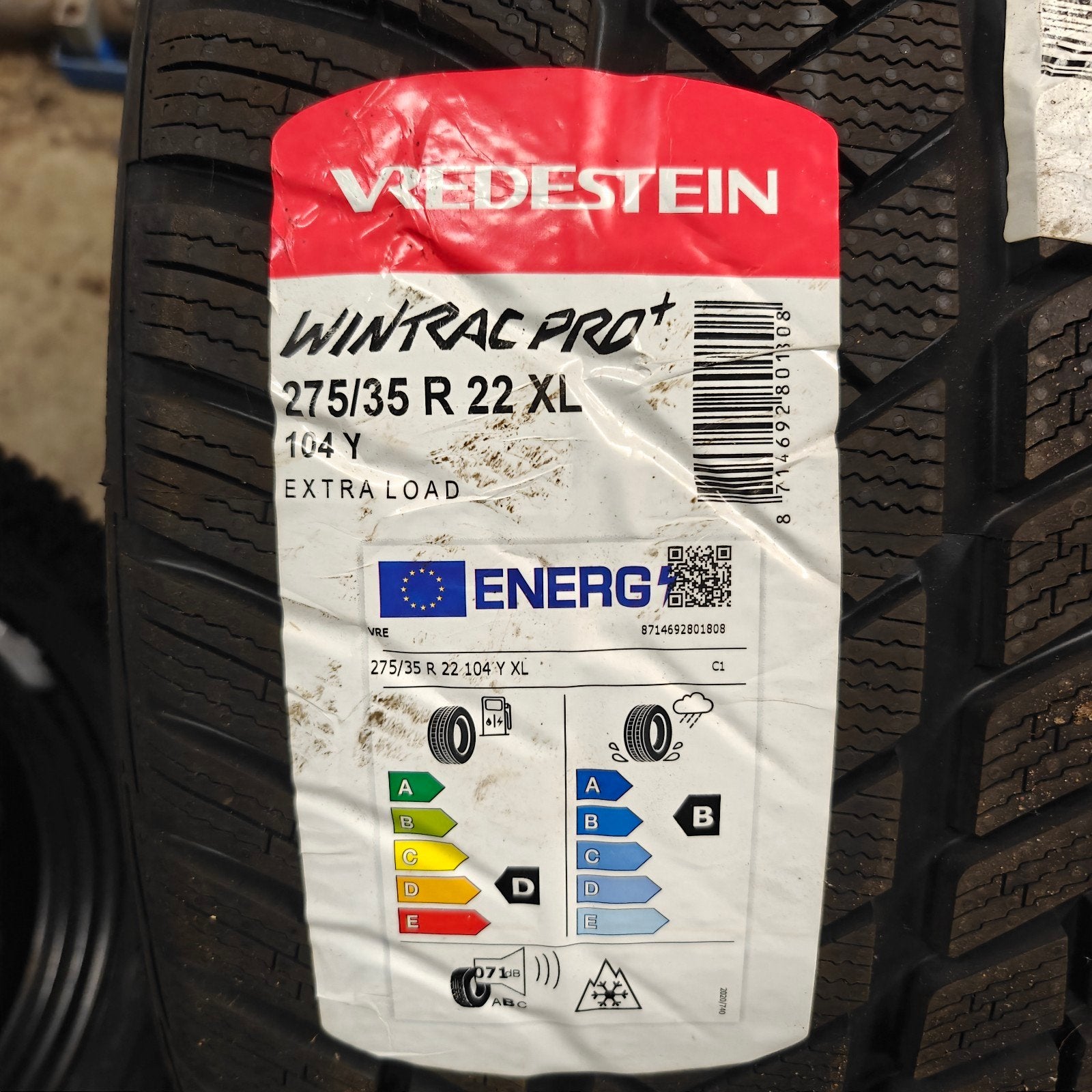 1x 275/35 R22 104Y Vredestein Wintrac pro +, Autos : Pièces & Accessoires, Pneus & Jantes, Neuf, Pneus hiver, Véhicule de tourisme