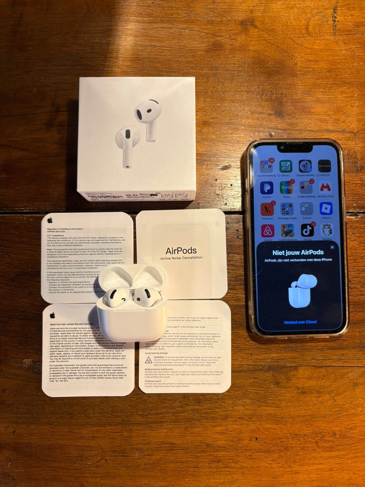 Airpods 4 (NEW - ANC), Enlèvement ou Envoi, Audio spatial, Comme neuf, Apple
