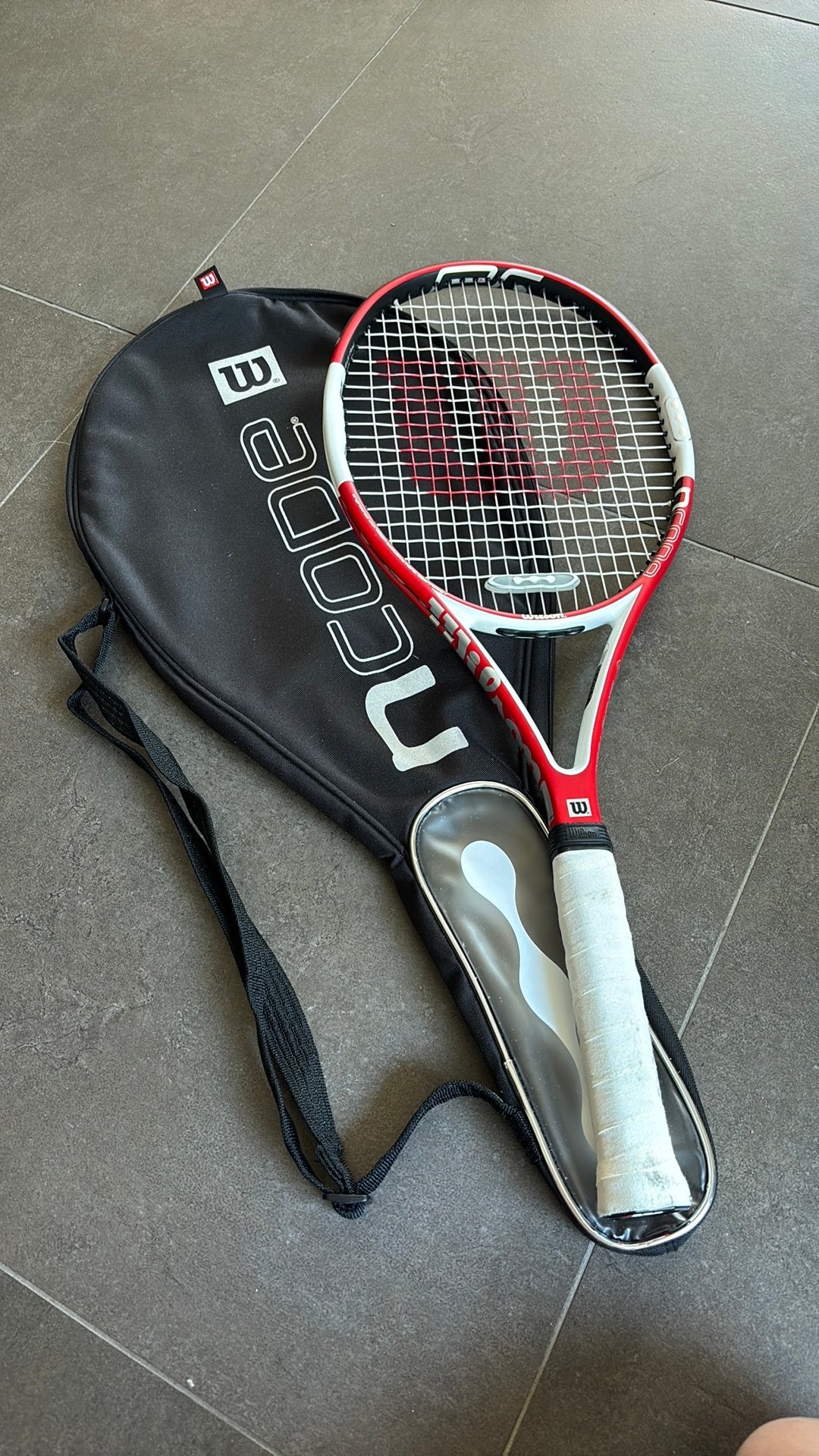 Wilson tennisracket, Ophalen of Verzenden, Zo goed als nieuw, Racket, Wilson
