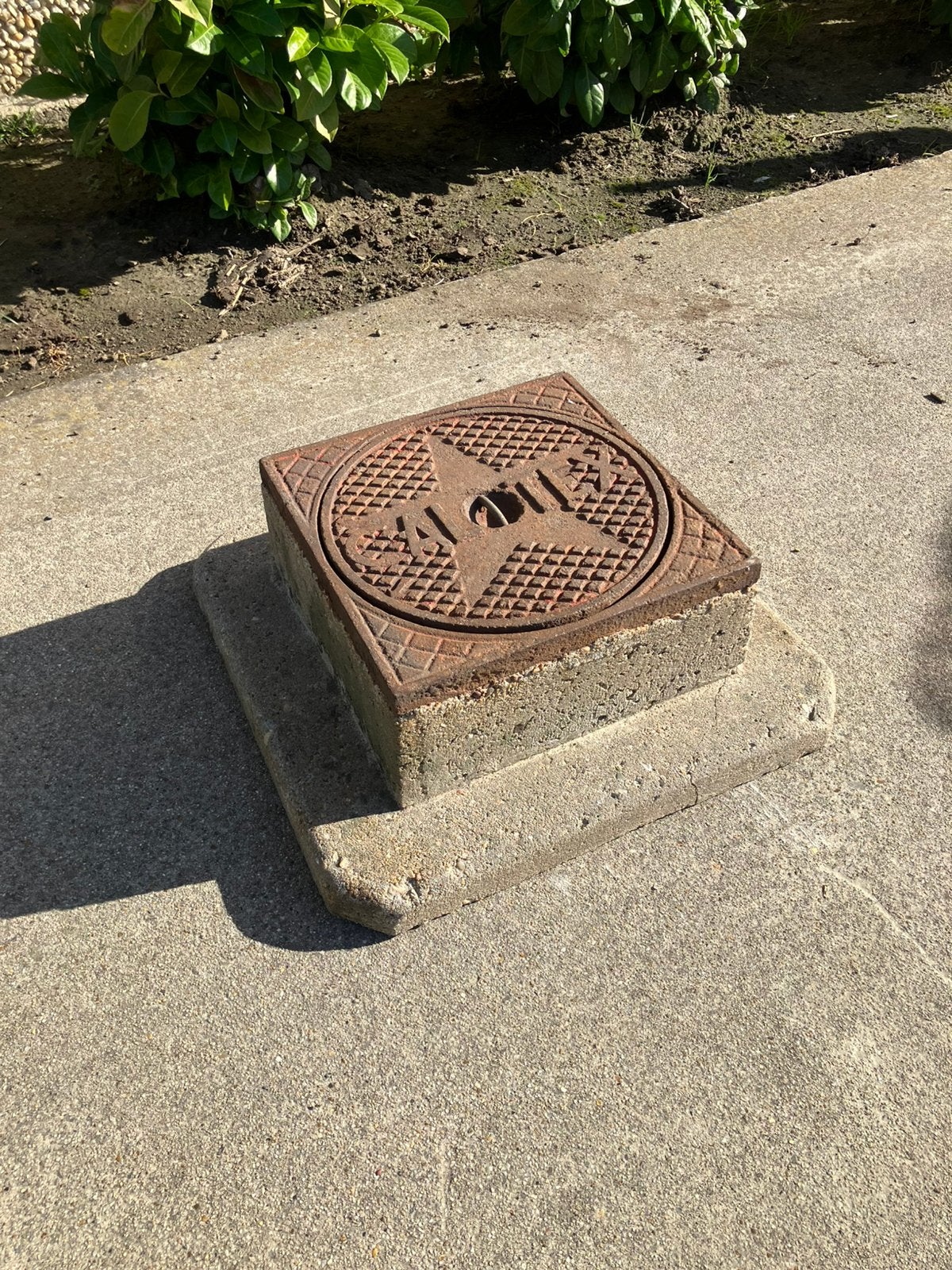 Caltex putdeksel, Doe-het-zelf en Bouw, Ophalen