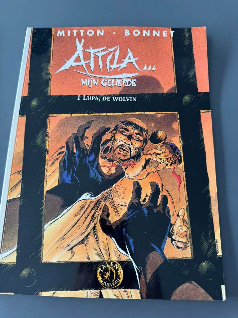 Complete reeks Attila, mijn geliefde van Mitton&Bonnet, Boeken, Stripverhalen, Complete serie of reeks, Ophalen of Verzenden, Gelezen
