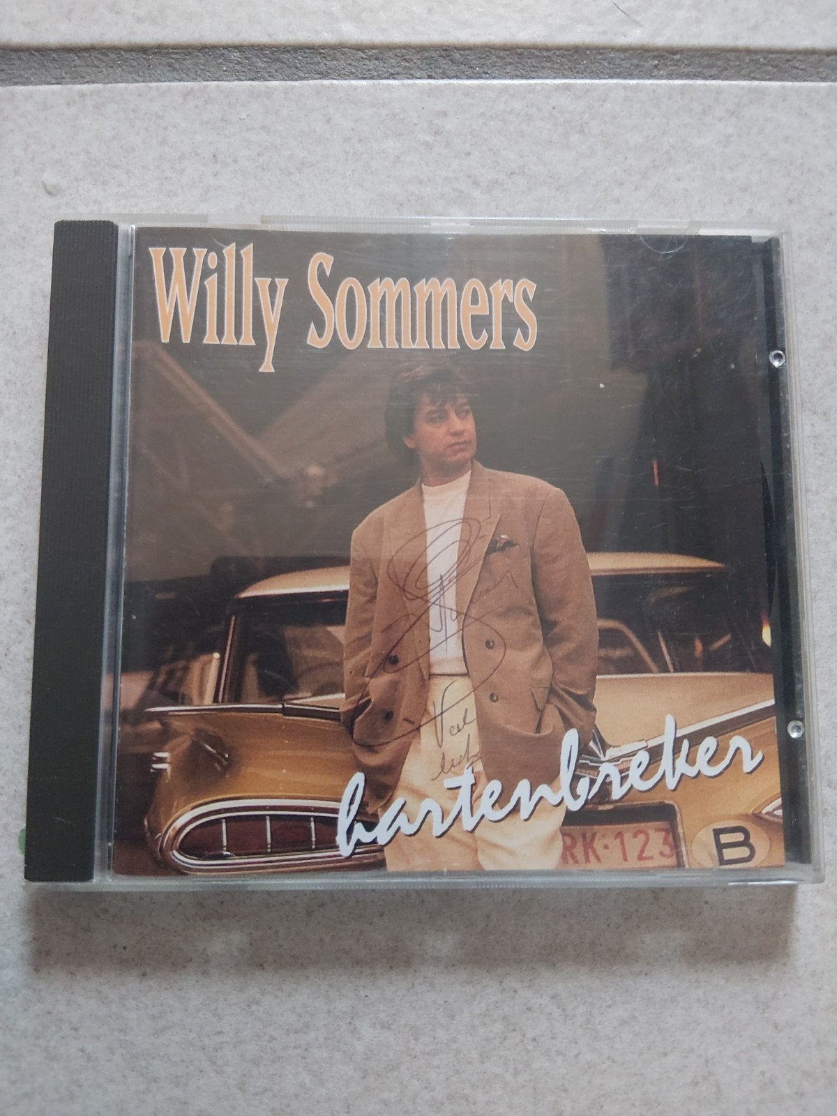 Getekende cd Willy Sommers, Ophalen of Verzenden