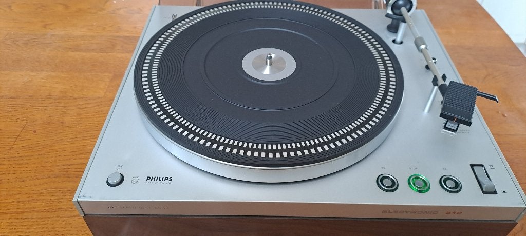 Philips GA312 platenspeler in prachtige staat, TV, Hi-fi & Vidéo, Philips, Tourne-disque, Comme neuf, Enlèvement