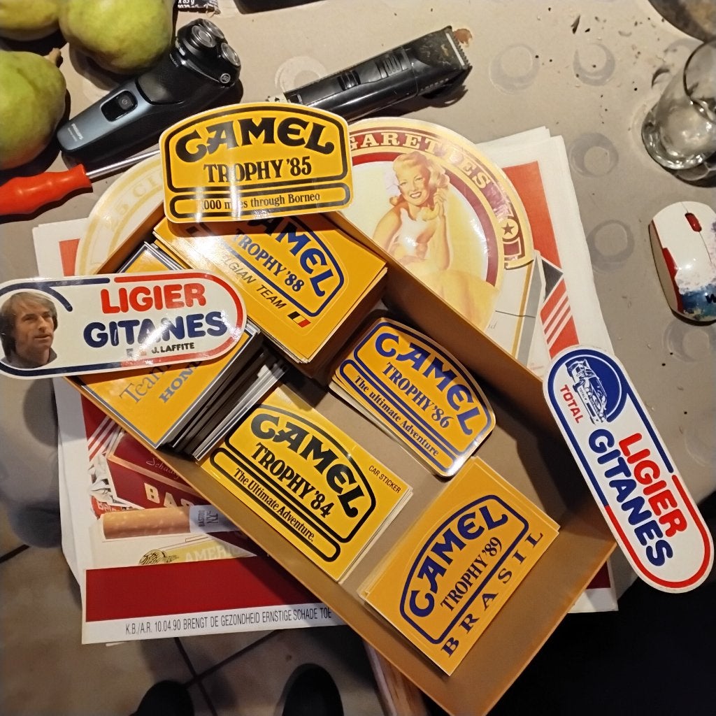 Doos stickers Camel, Enlèvement ou Envoi, Neuf, Autres types