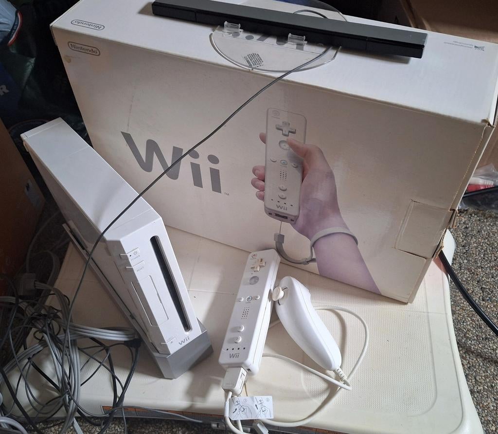 Nintendo wii + balance board, Ophalen