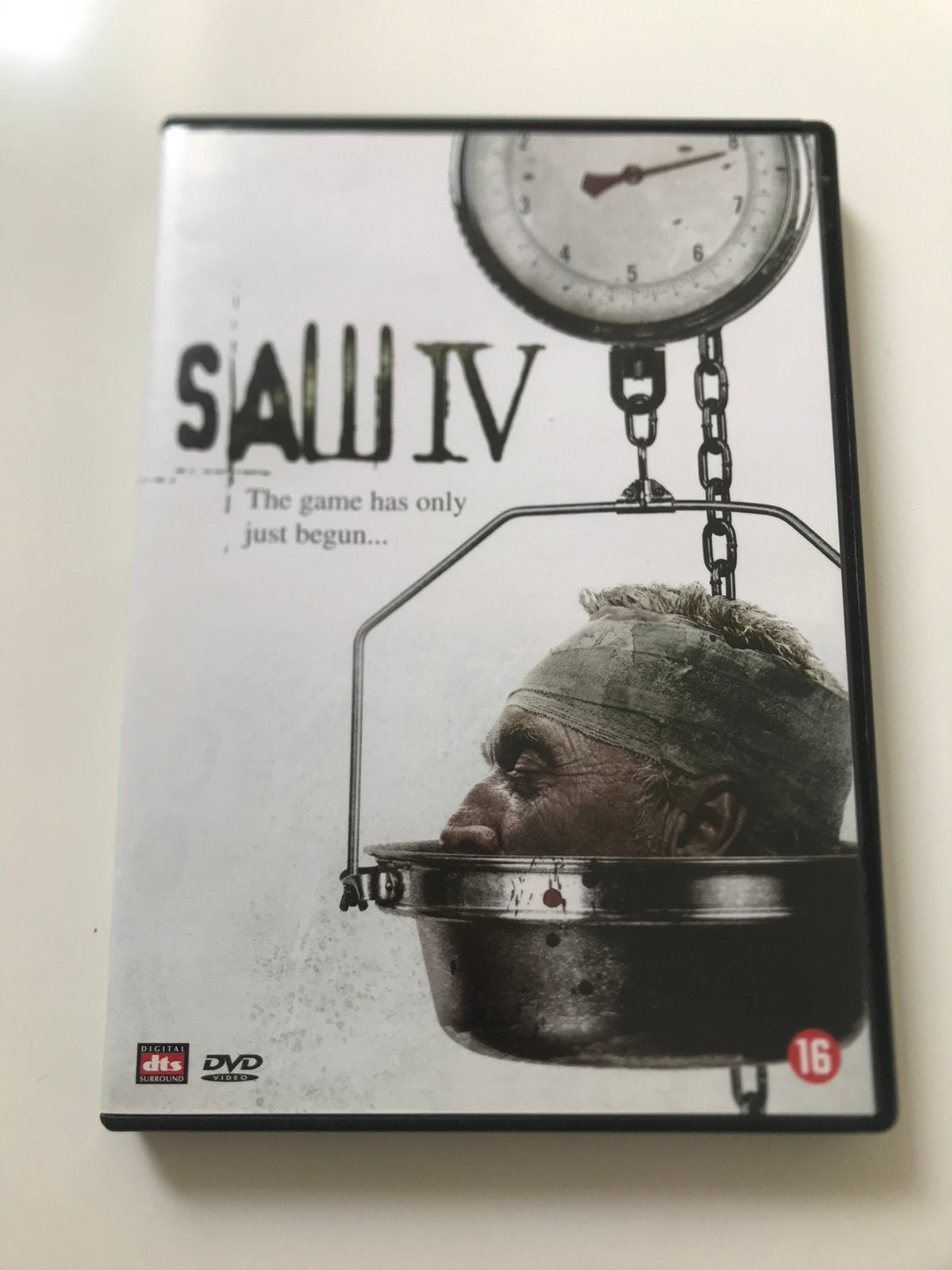 DVD Saw IV, Cd's en Dvd's, Dvd's | Horror, Vanaf 16 jaar, Ophalen of Verzenden, Zo goed als nieuw, Gore