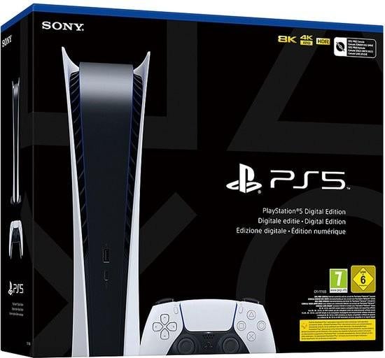 Ps5 digital met hard drive 2 t, Games en Spelcomputers, Spelcomputers | Sony PlayStation 5, Gebruikt, Playstation 5 Digital, Ophalen