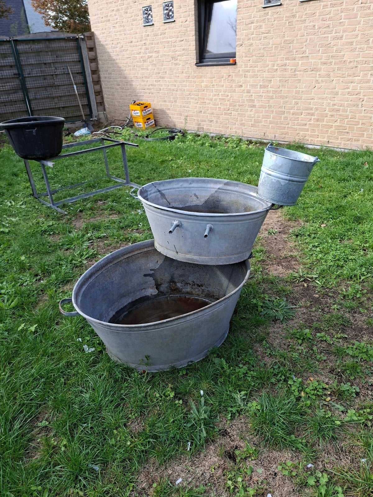 zinken Tijl voor waterplanten en lelies, Tuin en Terras, Ophalen