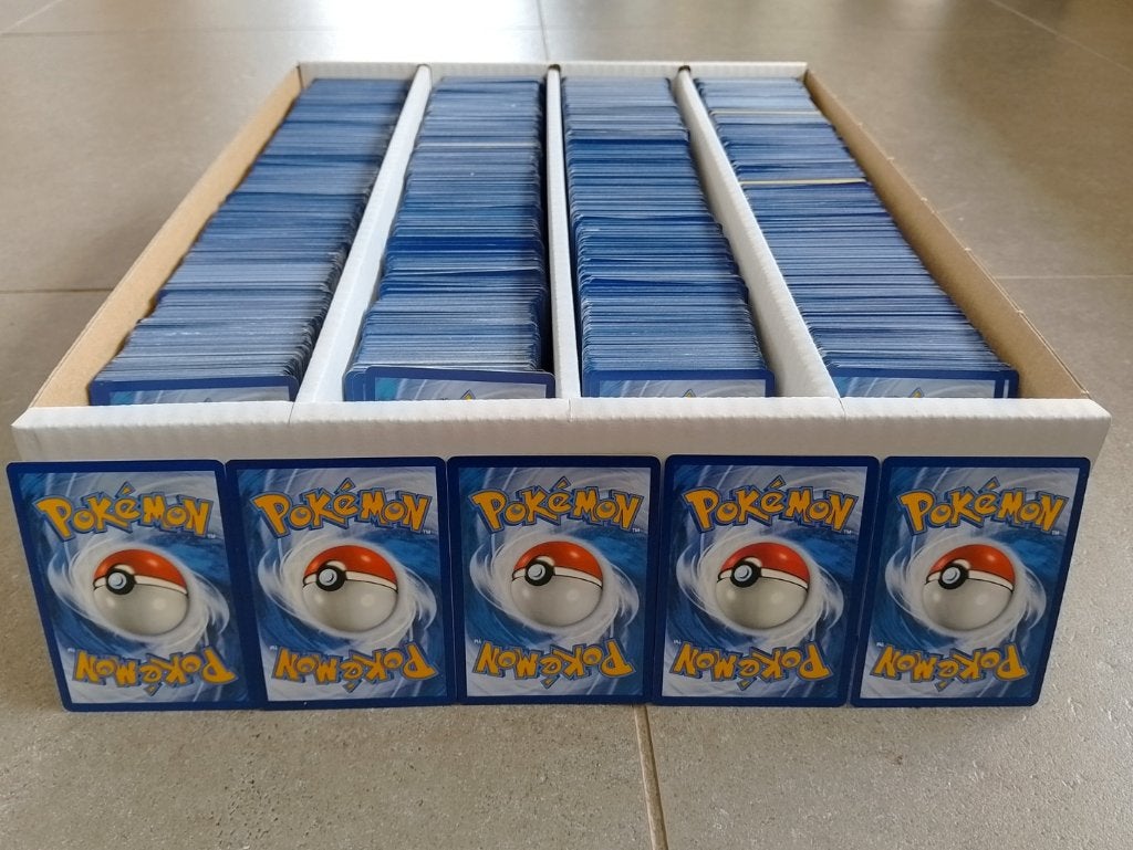 Pokémon - 4000 Bulk kaarten Holo, Verzenden, Zo goed als nieuw, Speelkaart(en)