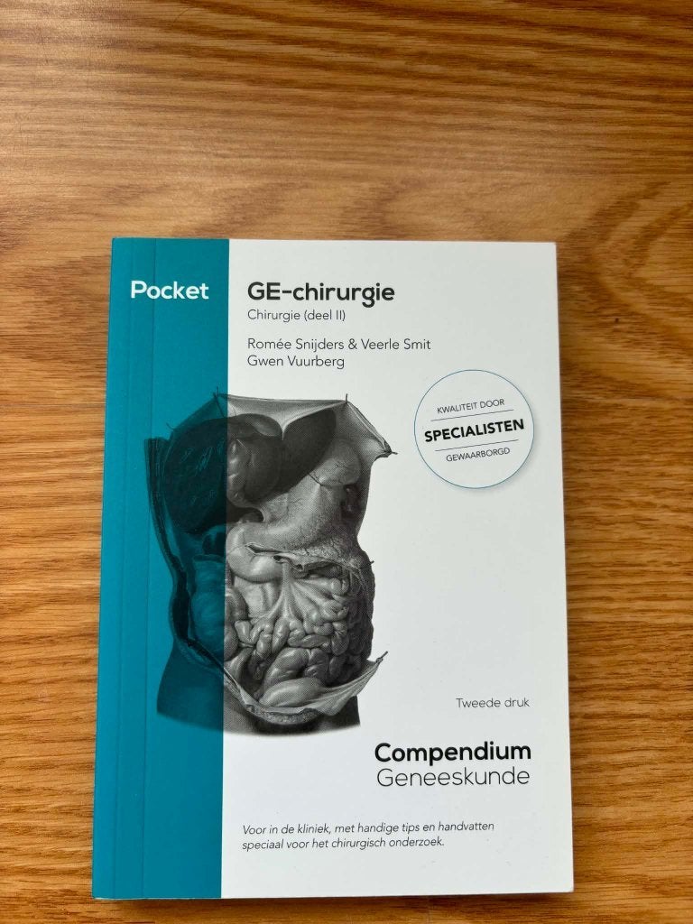Pocket GE-chirurgie, Ophalen of Verzenden, Zo goed als nieuw, Overige wetenschappen