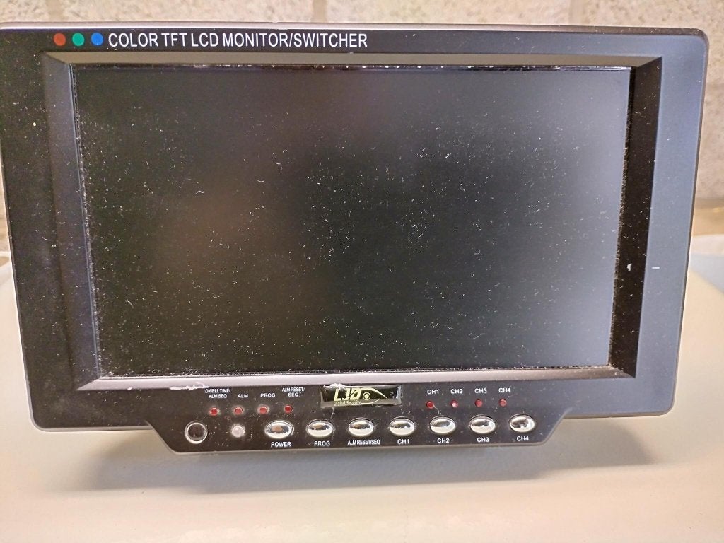 Video monitor, Audio, Tv en Foto, Professionele apparaten, Ophalen, Zo goed als nieuw, Video