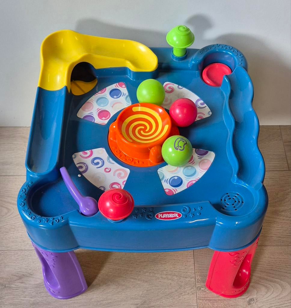 Flipperkast Playskool, Ophalen