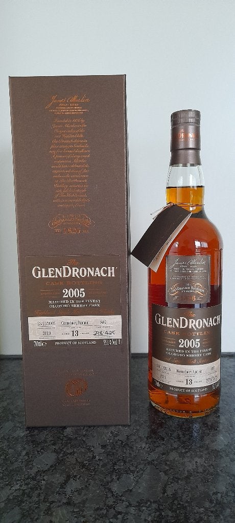 Glendronach whisky 2005  13y, Collections, Vins, Enlèvement ou Envoi, Neuf, Pleine