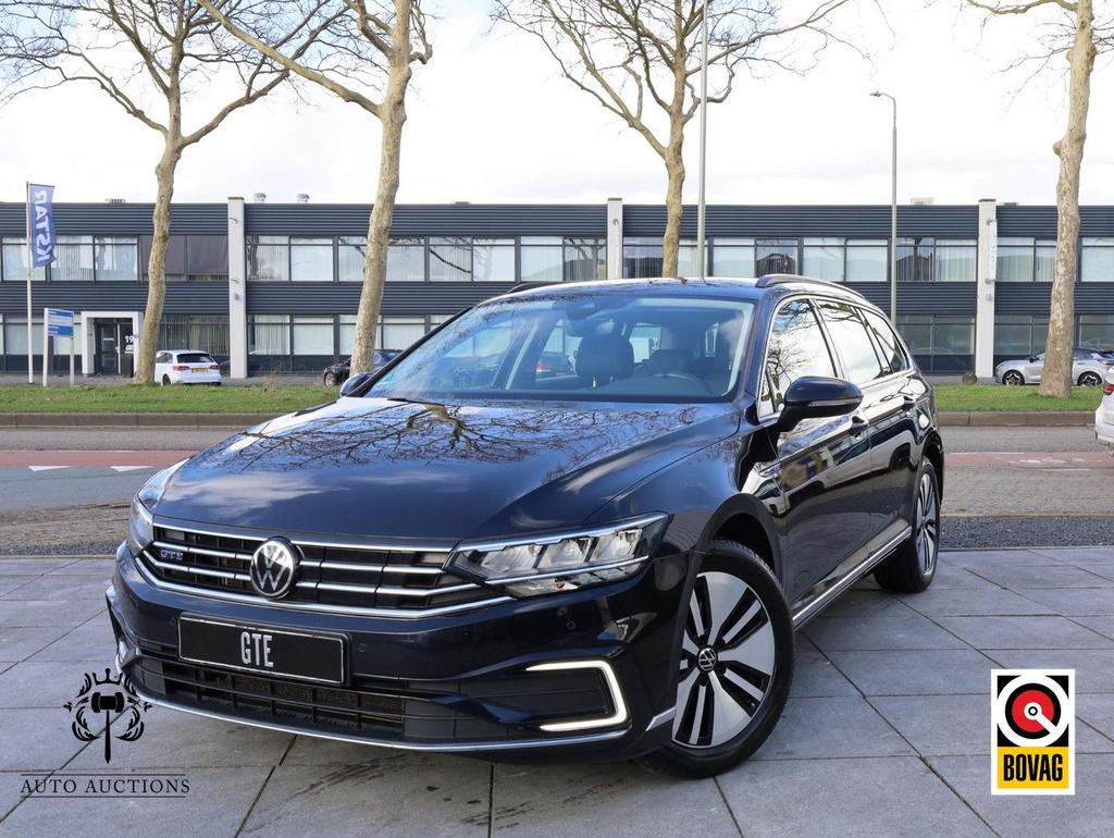 Volkswagen Passat Variant GTE 1.4 TSI PHEV 218PK | Vol Leer, Autos, Achat, Entreprise, Noir, Break