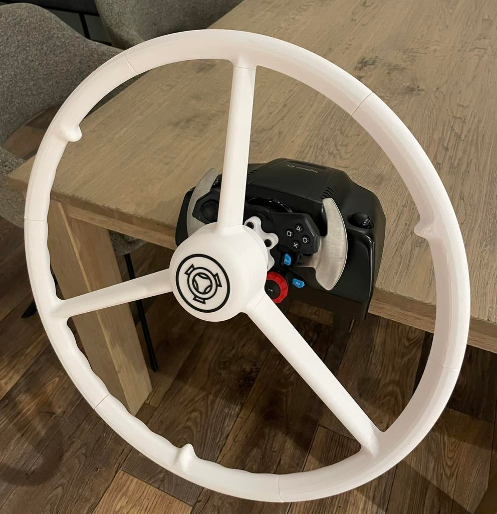 Scania Vabis 3 spaak wit logitech g29 g920 g27, Games en Spelcomputers, Ophalen of Verzenden, Nieuw, Stuur of Pedalen, PlayStation 3