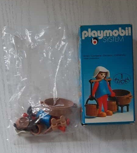Playmobil 3372 - Wasvrouw en accessoires, Ophalen, Nieuw, Complete set
