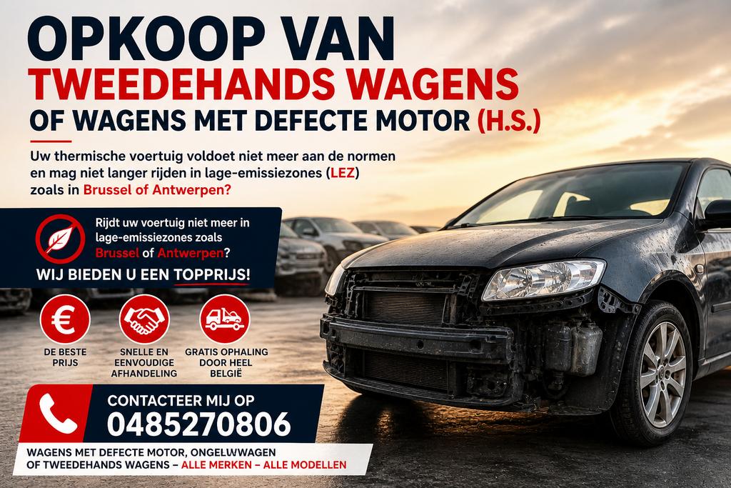 Inkoop van defecte auto's, Verzenden