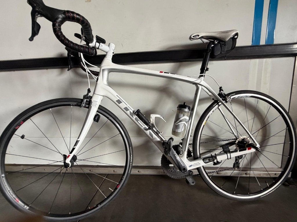 Koersfiets Trek Domane Serie 5 – maat 56 – Ultegra – velgrem, Fietsen en Brommers, Gebruikt, Velgrem, 53 tot 57 cm, Ophalen