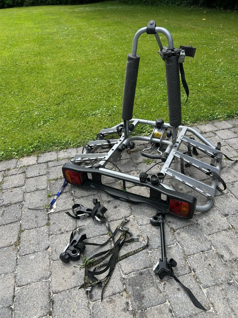 Norauto fietsendrager 3 fietsen, Ophalen, 3 fietsen of meer, Gebruikt, Trekhaakdrager