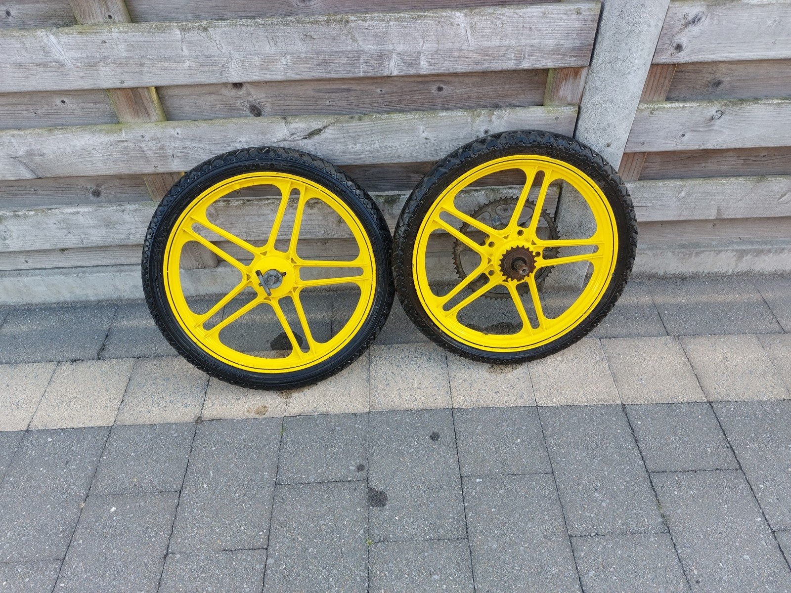 Grimeca gietwielen MBK 51 mobylette, Enlèvement