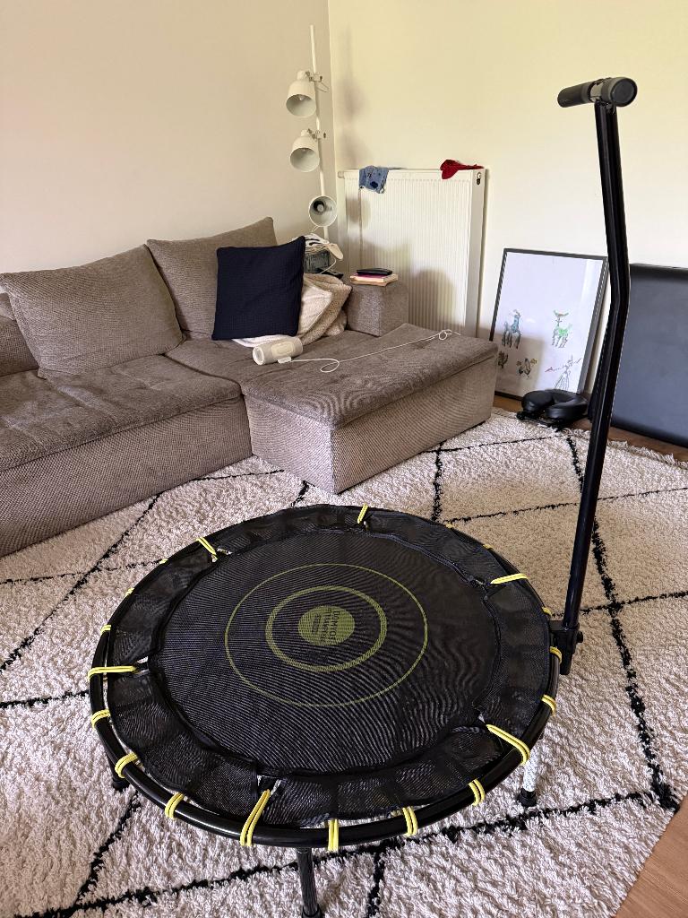 Fitness trampoline, Sport en Fitness, Ophalen, Zo goed als nieuw, Overige typen