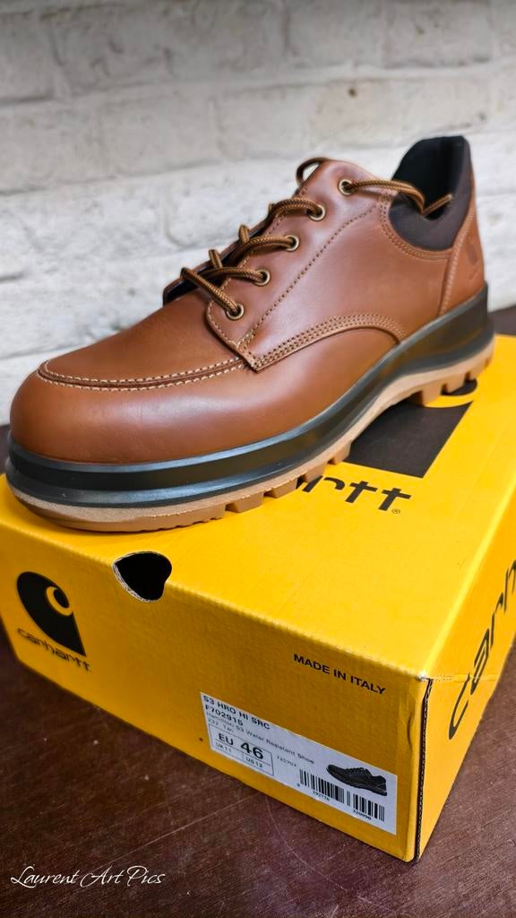 Chaussures de sécurité Carhartt pointure 46, Kleding | Heren, Schoenen, Bruin, Carhartt, Nieuw, Ophalen of Verzenden