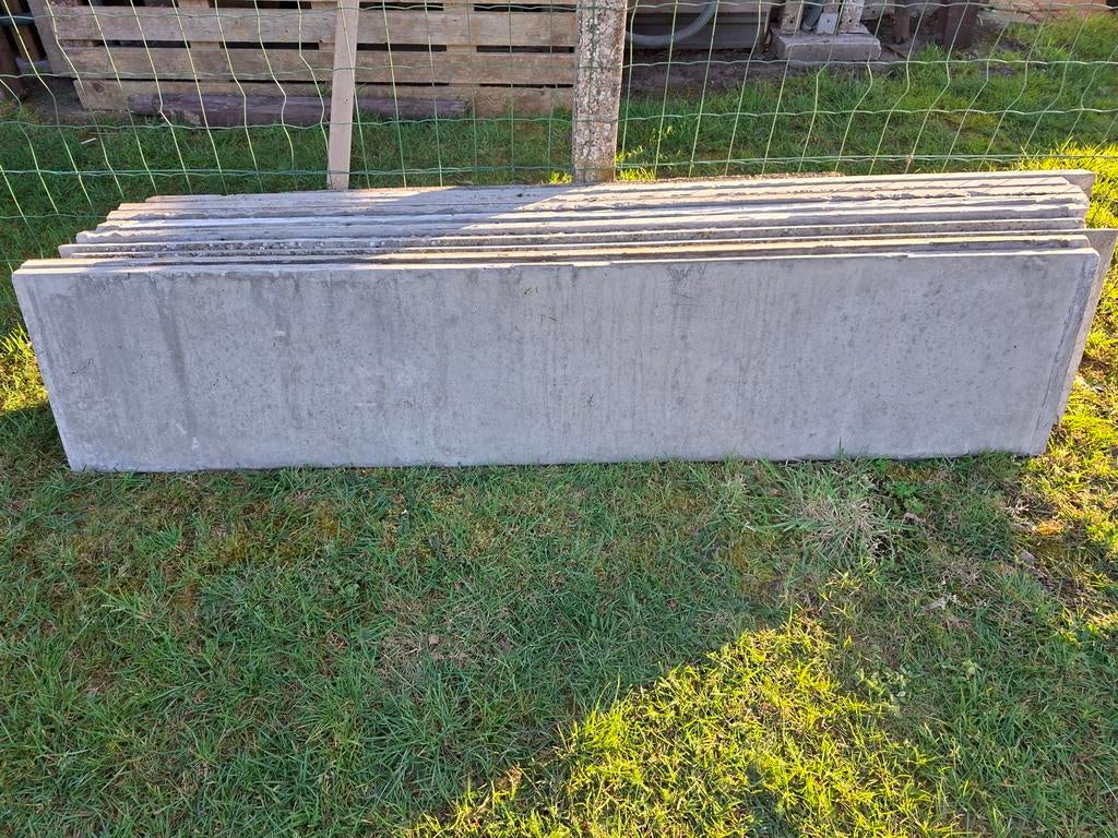 Betonnen platen, Doe-het-zelf en Bouw, Platen en Panelen, Gebruikt, Ophalen
