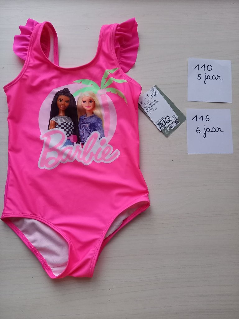 Maillot de bain New Barbie taille 110/116, Enfants & Bébés, Neuf, Enlèvement ou Envoi, Maillot de bain, H&M