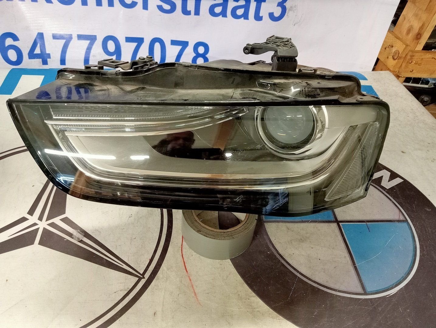 734790Audi A4 8K0 facelift xenon koplamp 8K0941005C, Gebruikt, -, -, -