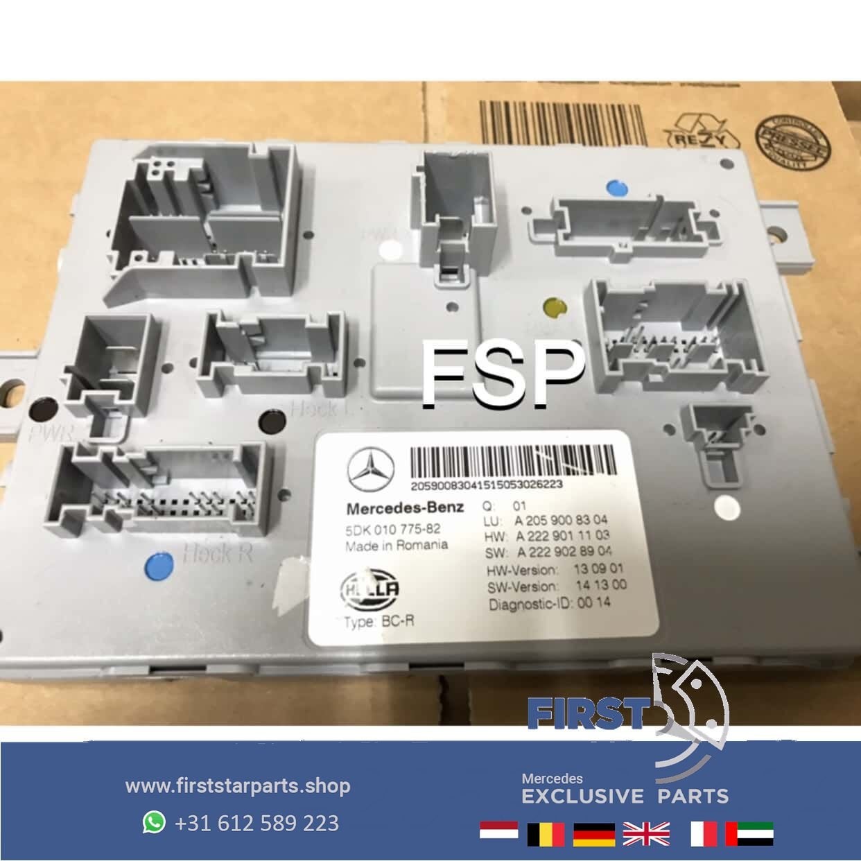 A2059008404 SAM MODULE COMPUTER W205 C205 S205 W253 C Klasse, Utilisé, -, -, Enlèvement ou Envoi