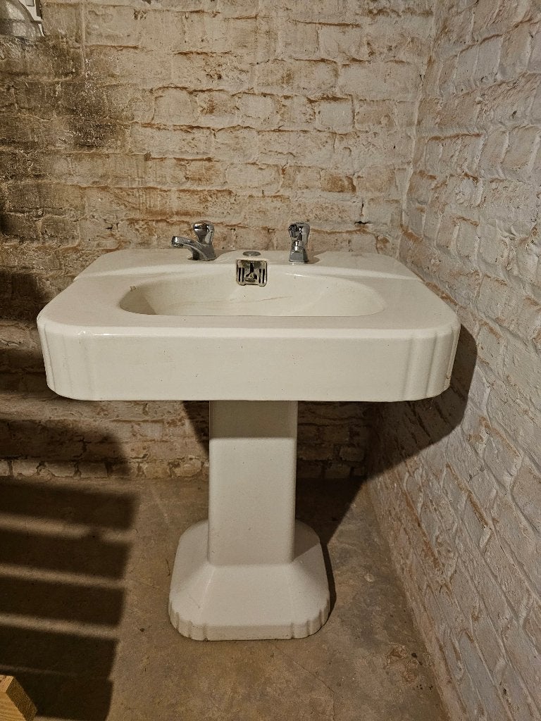 Évier rétro, Bricolage & Construction, Enlèvement, Utilisé, Pierre, Lavabo