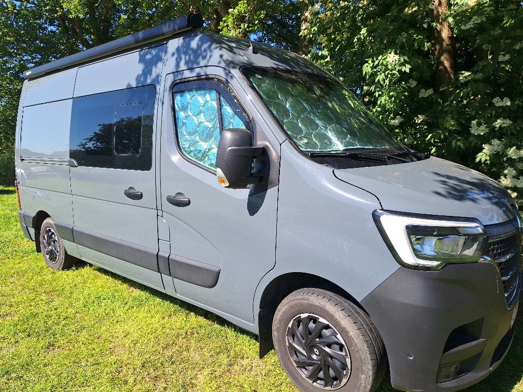 Camper Renault Master, slechts 28200 kms!, Tot en met 2, Particulier, Luifel, Handgeschakeld