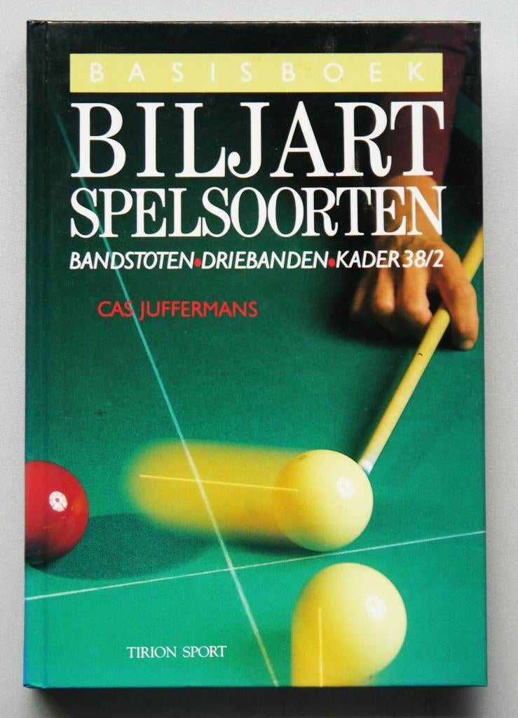 Basisboek Biljartspelsoorten, Boeken, Ophalen of Verzenden, Nieuw