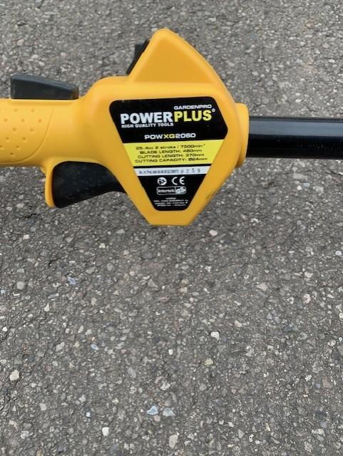 Taille haie télescopique POWER PLUS  POW XG2060 en l'état., Ophalen, Gebruikt, Benzine