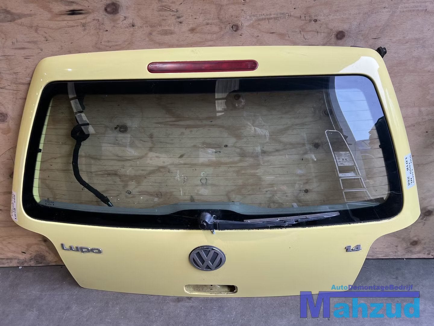 VW LUPO GEEL LD1B Achterklep achterdeur, Arrière, Volkswagen, Volkswagen AG, Vw@volkswagen.de