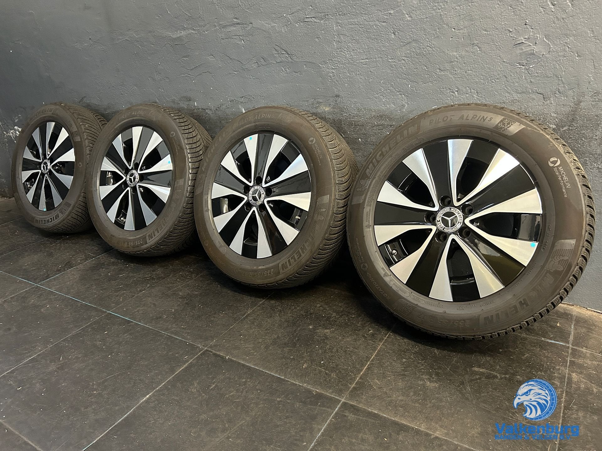8mm! Originele Mercedes Vito V-klasse W447 EQV TPMS 17 inch, -, -, Banden en Velgen, 17 inch