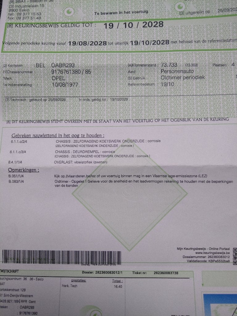 opel kadett C, foto 6